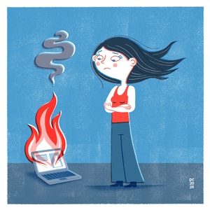 Tout est en feu