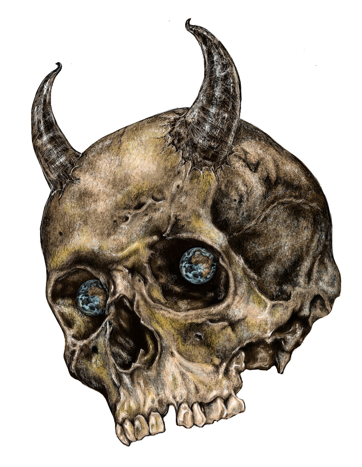 Jocelyne Bouchard - Devil Skull