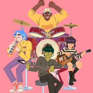 Gorillaz fanart
