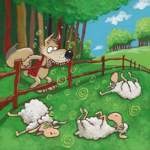 Lustucru et les moutons