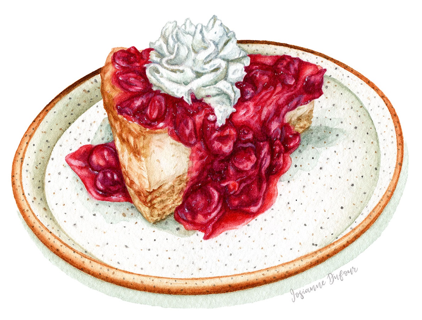 Illustration Quebec Josianne Dufour Nourriture