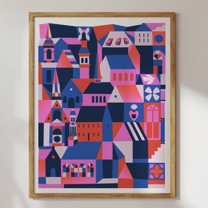 Illustration FACETTES pour le Site Historique Marguerite Bourgeoys