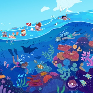 Chirp Magazine "Take a Trip" Spread - Illustration