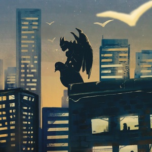 Pigeon Gargoyle