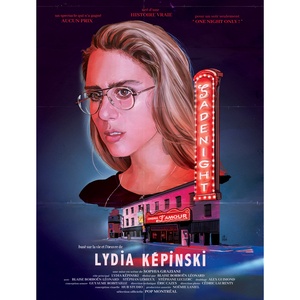  Sadenight - Affiche pour le concert de Lydia Képinski au Cinéma L'Amour dans le cadre de Pop Montréal. 2018