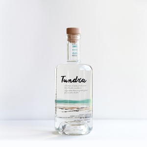 Bouteille du gin Tundra