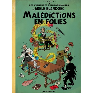 Adèle Blanc-Sec, Tintin couverture