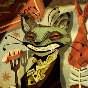 Chat Affamé