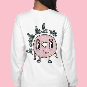 Le cercle de la vie - illustration numérique imprimée sur coton ouaté