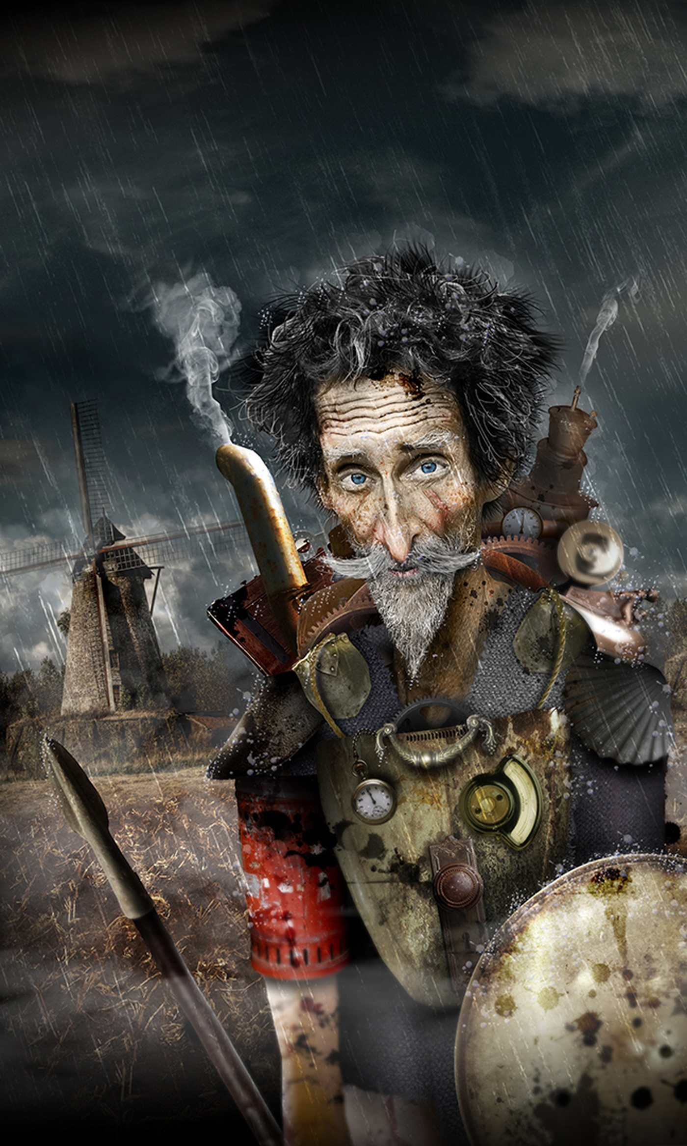 Eric Robillard - Don Quichotte steampunk – Projet personnel